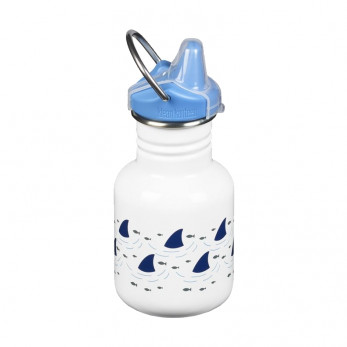 Детская бутылка Kid Classic Sippy, Sharks, 355 мл