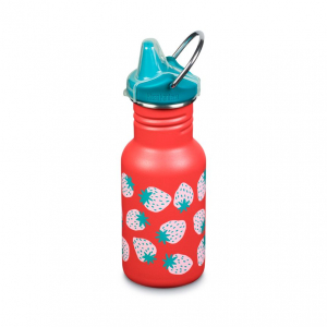 Детская бутылка Kid Classic Narrow Sippy, Coral Strawberries, 355 мл
