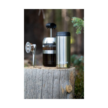 Термокружка TKWide Cafe Cap Brushed Stainless, 355 мл