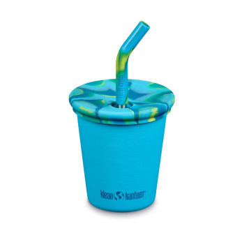 Детский стакан с трубочкой Kid Cup Straw Lid Hawaiian Ocean, 296 мл  