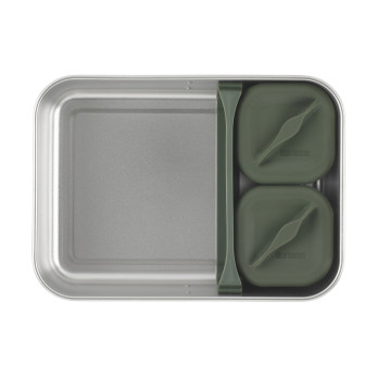 Мини ланч-бокс Klean Kanteen Half Snack Box Brushed Stainless, 83 мл