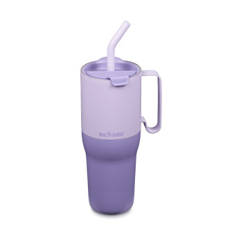 Термостакан Klean Kanteen Rise Tumbler Straw Lid Orchid Bloom, 1065 мл