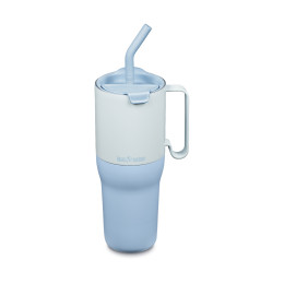 Термостакан Klean Kanteen Rise Tumbler Straw Lid Ice Blue, 1065 мл