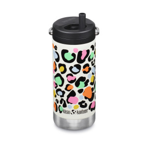 Термокружка Klean Kanteen TKWide Twist Cap Leopard Print, 355 мл