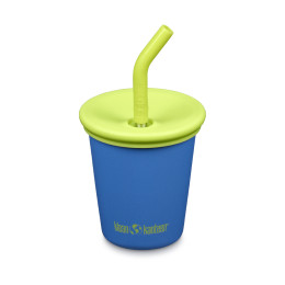 Детский стакан с трубочкой Klean Kanteen Kid Cup Straw Lid Super Sonic, 296 мл