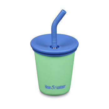 Детский стакан с трубочкой Klean Kanteen Kid Cup Straw Lid Spring Bud, 296 мл