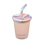 Детский стакан с трубочкой Klean Kanteen Kid Cup Straw Lid Peach Parfait, 296 мл