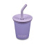Детский стакан с трубочкой Klean Kanteen Kid Cup Straw Lid Paisley Purple, 296 мл