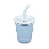Детский стакан с трубочкой Klean Kanteen Kid Cup Straw Lid Clear Sky, 296 мл